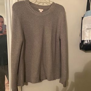Jcrew grey sweater!